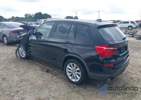 2015 BMW X3 Sdrive28I from USA, damaged, VIN 5UXWZ7C57F0M83235